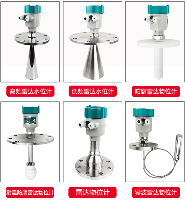油罐雷達(dá)液位計(jì)產(chǎn)品分類(lèi)圖